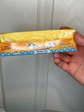 Butter Squishy Toy - Yellow, Viral Tik Tok